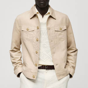 Chaqueta de Gamuza Informal para el Invierno, Material Suave, Ajuste Cómodo, para Uso Diario - Product Image 2