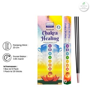 Incienso Darshan Chakra Healing Hexa, Incienso Terapéutico Aromático Indio de Bambú Hecho a Mano, Ecológico y de Primera Calidad - Product Image 3