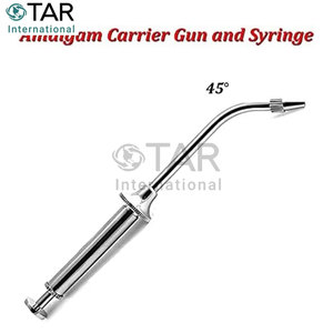 Pistola de amalgama dental 45, jeringa para amalgama, pistola de relleno angular, instrumentos médicos restauradores dentales - Product Image 2