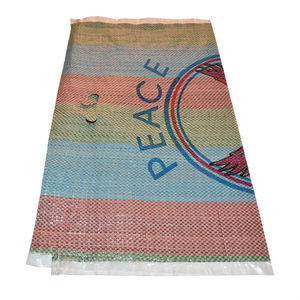 Sac d'emballage traditionnel en PP tissé à bouche ouverte avec fond cousu pour remplissage manuel et fermeture par couture - Product Image 4