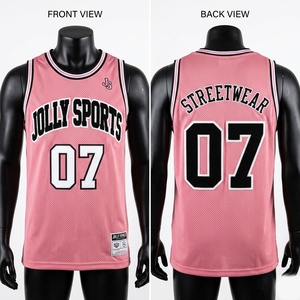 Maillot de basketball pour homme en maille polyester douce 150 GSM, panneaux latéraux avec logo en twill, t-shirt 100 % coton pour homme, coupe ample, imprimé. - Product Image 3
