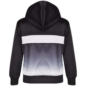 Conjunto Deportivo con Capucha para Niños y Niñas, Degradado Negro, Sudadera y Pantalones para Correr, Ropa Informal - Product Image 5