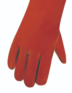 Guantes de Soldadura de Piel de Cabra Resistentes, con Palma y Dedos Resistentes al Fuego, Textura Suave, Guantes de Seguridad para Trabajo - Product Image 2