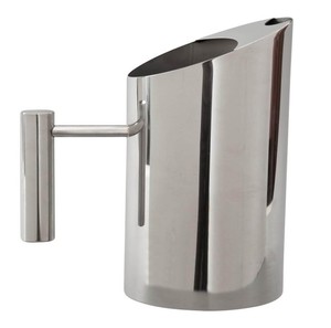 Carafe en acier inoxydable pour hôtel, carafe à eau de 1500 ml, carafe en acier argenté pour servir - Product Image 2