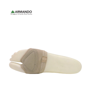 Zapatillas de media suela OEM con diamantes de imitación, envío rápido, de malla, para danza lírica y contemporánea - Product Image 3