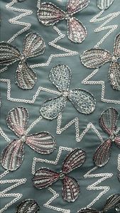 Exquisite Cotton Embroidery <b>Fabric</b> for Premium Fashion Gowns, Custom Party Wear, and Personalized Branding Solutions - Product Image 3