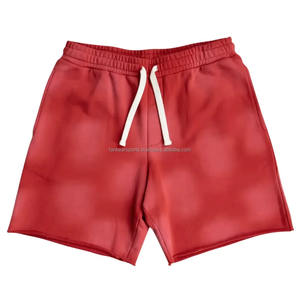 Shorts décontractés pour hommes avec logo personnalisé, effet délavé, fabriqués au Pakistan, haute qualité, vente en gros, fabricant et fournisseur. - Product Image 4