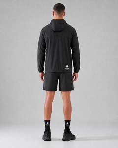 Conjunto corto de chaqueta y pantalones cortos de nailon ligero para hombre, de secado rápido, transpirable, informal, deportivo. - Product Image 2
