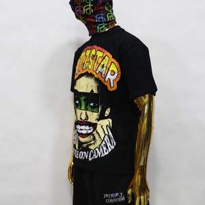 เสื้อยืดคอตตอน 100% คุณภาพสูงสำหรับผู้ชาย ปี 2026 ราคาขายส่ง สำหรับงานพิมพ์ลายแบบ Sublimation และงานพิมพ์แบบกำหนดเอง สีขาว ดำ น้ำเงิน เสื้อเปล่า - Product Image 6