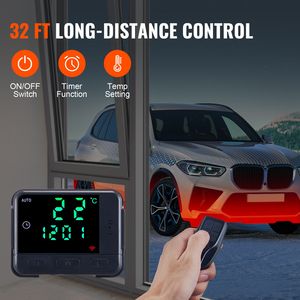 Calentador de Aire Diésel de 8KW con Control Remoto LCD, Tanque de Combustible de 10L, Calentamiento Rápido para Estacionamiento, 12V para Sistemas Eléctricos de Autocaravanas - Product Image 3
