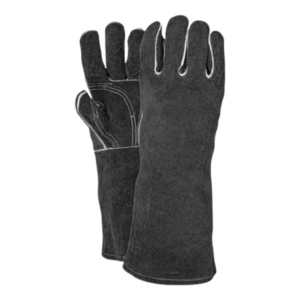 Most Popular Heavy-Duty Cowhide Split Leather Welding <b>Gloves</b> Reinforced Long Lasting Hand Protection Safety Cuff General Purpose - Product Image 6