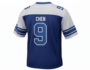 เสื้อฟุตบอลชิคาโกสำหรับผู้ชาย ผ้าสแปนเด็กซ์/คอตตอน/ใยไผ่ ระบายอากาศได้ดี แขนสั้น - Product Image 2