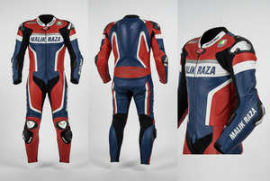 Traje de Carreras de Motocicleta de Cuero Hecho a Medida |   Serie Elite 2026 de Alto Rendimiento |   Rodilleras de Doble Protección y Armadura de Nivel 2 - Product Image 2