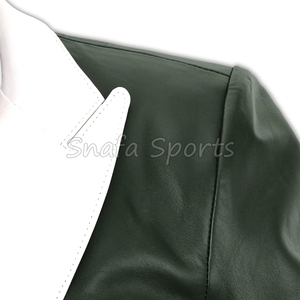 Chaqueta de Cuero Genuino Vintage para Hombre, Estilo 2026, Personalizada OEM, Suave, Nueva, Superventas - Product Image 3