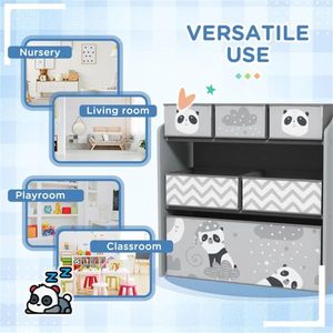 Gray Kids & Teen Storage Toy Organizer with Storage Box - Product Image 6
