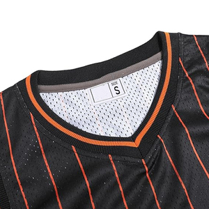 Camiseta de Baloncesto Deportiva Personalizada para Hombre, Talla Grande, Malla 100% Poliéster, Transpirable, de Secado Rápido - Product Image 6
