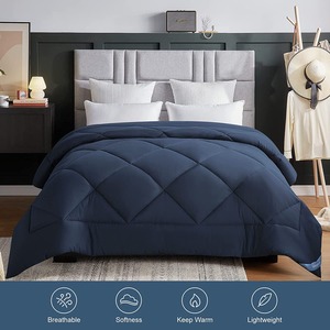 Premium Quality Custom Logo Printed Embroidered Winter Breathable Cotton Luxury Reversible Home & Hotel Use <b>Comforter</b> - Product Image 2