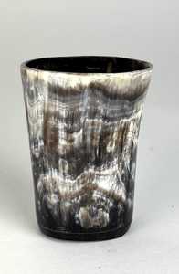 Vaso de Cerveza Vintage Hecho a Mano con Cuerno de Búfalo, Vaso Reutilizable de Estilo Rústico, Vaso Clásico - Product Image 4