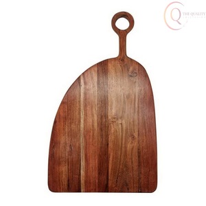 Planche à découper en bois au design moderne pour la cuisine, surface lisse, entretien facile, antibactérienne, passe au lave-vaisselle - Product Image 4