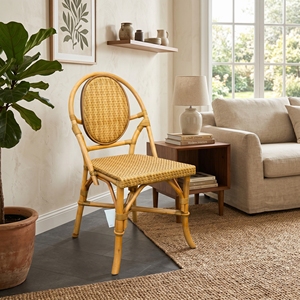 Nueva Silla de Comedor Salvia Moderna y Minimalista, Hecha a Mano, de Madera Tejida Artesanal, Estilo Bistro Francés, Decoración Premium para el Hogar - Product Image 2