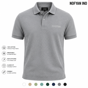Fabricante de Camisetas Polo OEM ODM, Fábrica Verificada |   Camisetas Polo de Algodón con Logotipo Personalizado |   Fabricante y Proveedor de Ropa de Marca Privada - Product Image 1