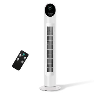 US Standard TF 36BR 34 Inch Tower <b>Fan</b> 110V 50W Digital Display <b>Remote</b> <b>Control</b> Black Plastic Material No Water Tank - Product Image 6