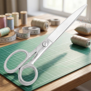 Najmmy Stainless Steel Tailor Scissors Smooth Edge Industrial Sewing <b>Shears</b> Fabric Cutting <b>Tool</b> - Product Image 3