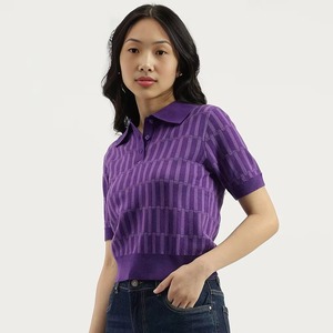 Polo de Algodón Cómodo para Mujer, Polo de Corte Refinado para Mujer, Polo Casual de Alto Rendimiento para Mujer, Polo Clásico Contemporáneo para Mujer - Product Image 2