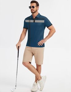 Chemise d'été pour homme, style coréen, en coton/polyester respirant, décontractée, unie, longue, tricotée, pour jeunes - Product Image 1