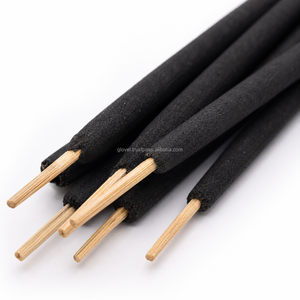 Premium 8 Inch Black Indian Bamboo Raw Incense <b>Sticks</b> High Quality Aromatic Charcoal All-Season Factory Wholesale Price Bulk - Product Image 5