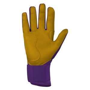 Gants de frappe violets en microfibre rembourrés à enfiler, unisexes, pour adultes, entraînement - Product Image 4