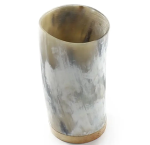 Vente en Gros de Corne à Boire Viking Écologique Premium Réutilisable Lavable Style Animal de Noël Poli Artisanat Naturel Biologique - Product Image 2