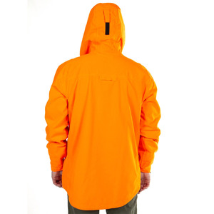 เสื้อแจ็คเก็ตผ้าใบสำหรับล่าสัตว์สีส้มสำหรับผู้ชาย มีฮู้ด กันน้ำ กันลม ระบายอากาศได้ดี หนา ซิปแบบรูดขึ้นลง เหมาะสำหรับกิจกรรมกลางแจ้ง มองเห็นได้ชัดเจน - Product Image 2
