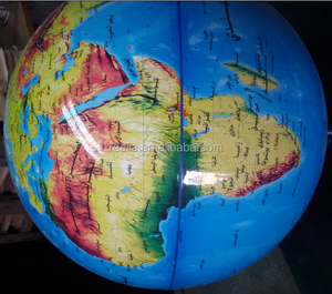 Globe terrestre éducatif premium en plastique avec lampe éclairante rotative, modèle HM-G005A - Product Image 6