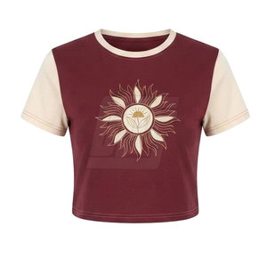 T-shirts courts tendance pour femmes, matière extensible confortable, idéale pour les activités de plein air et les tenues décontractées au quotidien - Product Image 5