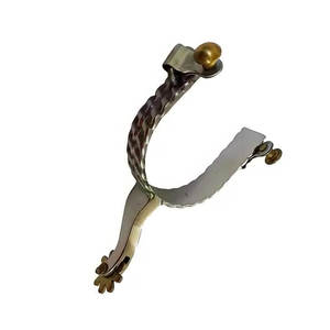 Espuelas de Equitación de Acero Inoxidable Duraderas, Reutilizables, con Opciones de Diseño Personalizado, Logotipo Personalizado, Equipo Ecuestre Profesional de Larga Duración - Product Image 3