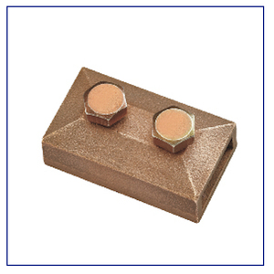 Pince de test oblongue en laiton pour systèmes de protection contre la foudre, connecteur de mise à la terre haute conductivité, composant de mise à la terre durable - Product Image 2