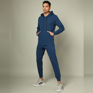 Men's New Fashion Winter Tracksuit Hoodie Fitness Gym Clothing with Jogger Sportswear <b>Running</b> Set for Gym & Sports - Product Image 2