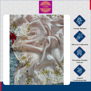 Ropa Tradicional India y Pakistaní de Lujo, Atractiva y de Gran Venta, para Fiestas y Bodas, Moderna, Elegante y Larga hasta el Suelo - Product Image 3