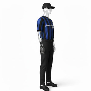 Tenues de baseball et de softball pour adultes, design OEM, respirantes, avec nom et numéro d'équipe personnalisés, uniforme de baseball - Product Image 3