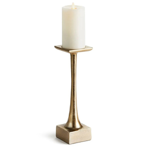 Support à bougie décoratif en laiton, pour bougies cylindriques et coniques, pour la maison, les mariages, les décorations de Noël, support à bougie durable - Product Image 1