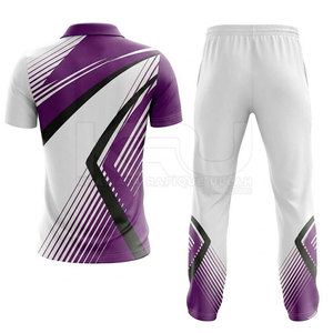 Uniforme de cricket classique pour homme, tissu de qualité supérieure, doublure douce, haute durabilité, respirant, évacuant l'humidité, pour une utilisation prolongée sur le terrain - Product Image 3