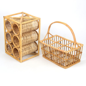 <b>Kitchen</b> Home Decor Wine Glass Bottle Floor Stand Storage Shelf Wall Mounted Bottles <b>Rack</b> Made in Vietnam - Product Image 6