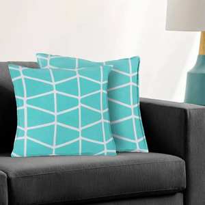 Housse de coussin décorative écologique, tissu en coton élégant, parfait pour le canapé, la chambre à coucher, le salon - Product Image 2