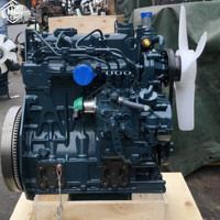 Conjunto de motor diésel D1305 de 3 cilindros completamente nuevo, 3000 rpm, 18.5 kW, D1305-EF03, piezas de repuesto para miniexcavadora de 3 toneladas para Kubota