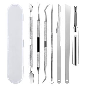 Kit d'outils de pédicure en acier inoxydable de haute qualité pour ongles incarnés - Limes et extracteurs chirurgicaux sûrs pour le traitement des ongles et le soulagement de la douleur - Product Image 1