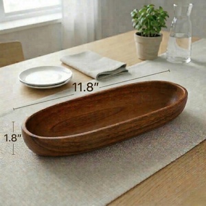 Tazón de madera para servir, regalo de Navidad, tazón de madera para servir, regalo de Año Nuevo, tazón de madera para servir, regalo de cumpleaños, tazón de madera para servir, regalo de aniversario - Product Image 5