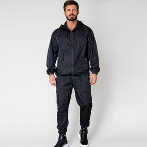 Survêtement coupe-vent pour homme, veste et pantalon élégants et sportifs, tissu léger, coupe confortable, vêtements de sport pour l'entraînement - Product Image 1