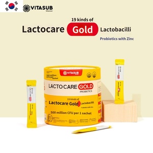 Probióticos en Polvo con 19 Cepas de Lactobacillus y Zinc, 500 Millones de UFC por Sobres, Suplemento para la Salud Intestinal Familiar, Hecho en Seúl - Product Image 1