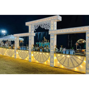 Mostrador de buffet de acero inoxidable para catering - Product Image 1